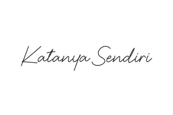 Adding Katanya Sendiri to My Product Designs
