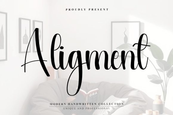 Aligment: Elevate Your Brand with a Unique Script Font