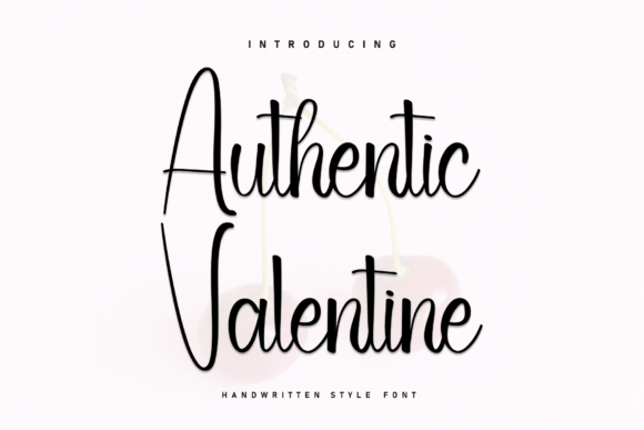 Authentic Valentine: A Handwritten Font for Real Brand Personality