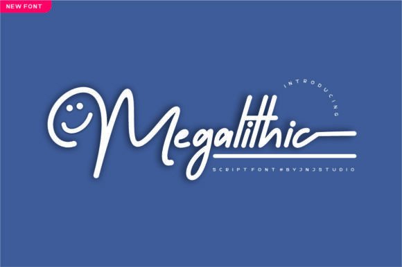 Bring Bold Charm to Your Creations with Megalithic Font