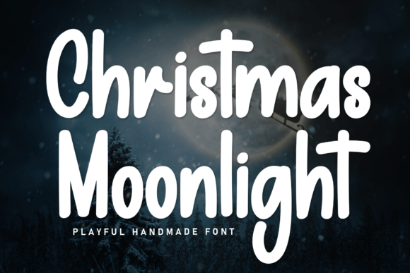 Christmas Moonlight: A Typographic Spark for Editorial Design