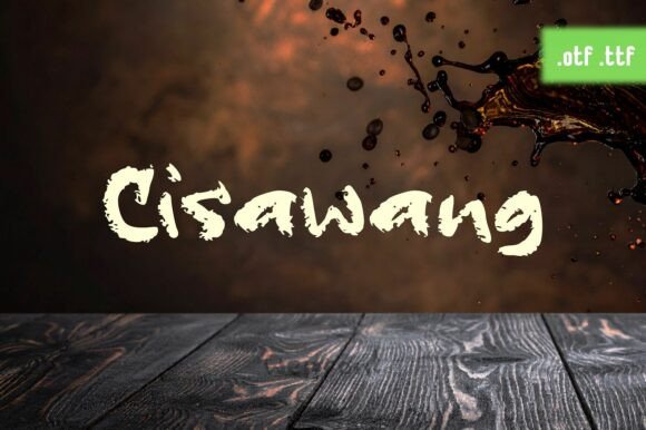 Cisawang: The Friendly Handwritten Font for Your Brand Identity