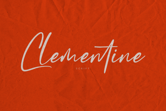Clementine: A Handwritten Script Font for Editorial Charm