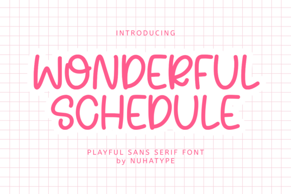 Crafting a Beautiful Brand Story with Wonderful Schedule Font