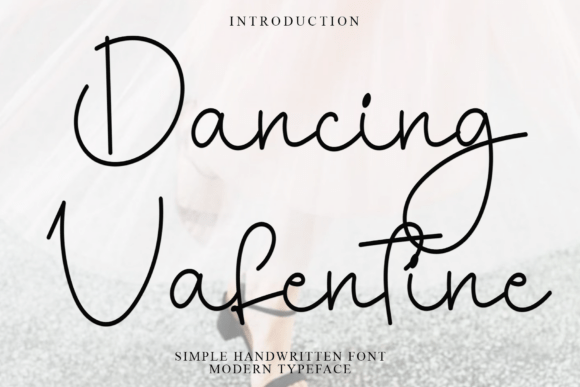 Dancing Valentine: A Delicate Script Font for Editorial Design