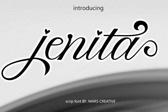 Elevate Your Brand with Jenita: A Modern Handwritten Font