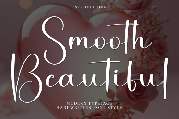 Enchant Your Designs with Smooth Beautiful Font