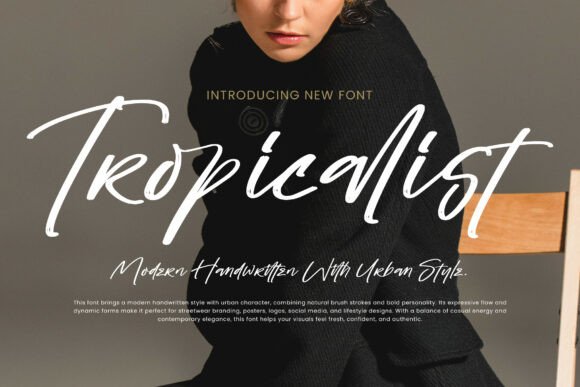 Introducing Tropicalist: A Versatile Font for Creative Branding