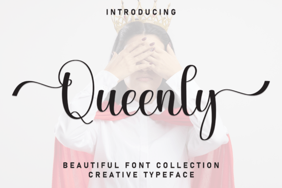 Queenly: A Regal Script for Editorial Elegance