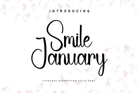 Smile January: A Handwritten Font That Brings Your Products to Life