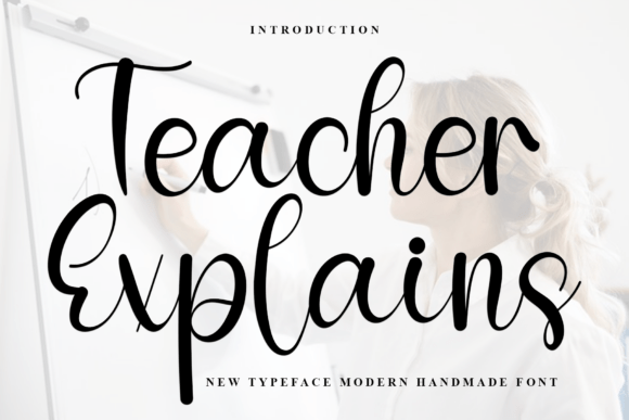 Teacher Explains: A Festive Font for Crafters and Creators