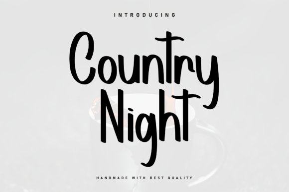 Transform Your Brand with Country Night Font