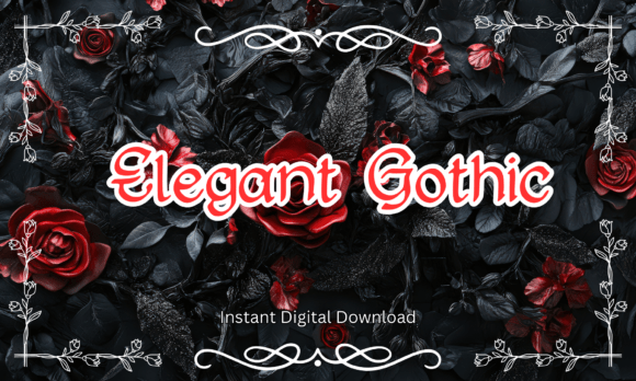 Transform Your Brand with Elegant Gothic Font