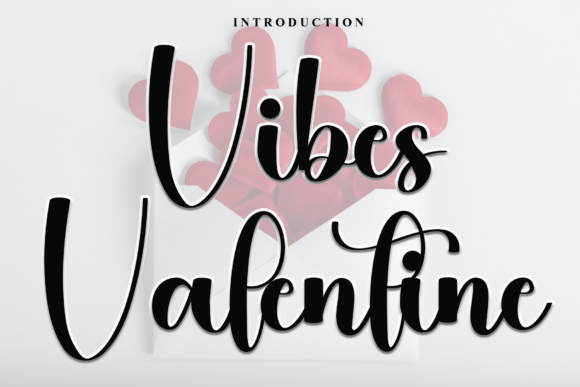 Using Vibes Valentine Font for Elegant Branding