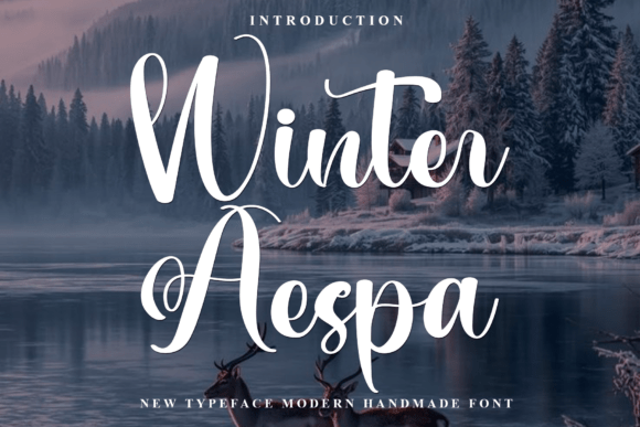 Winter Aespa: A Warm and Friendly Font for Your Brand